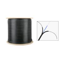 Buy cheap Indoor Outdoor FTTH Drop Fiber Optic Cable 1 2 4 Core Flat Drop Cable product