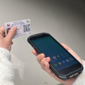 Buy cheap Handheld Android Pda Barcode Scanner Rugged Bluetooth Pda Customized from wholesalers