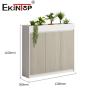 Buy cheap High Quality Modern No Handle 3 Doors Wooden Mobile Pedestal Cabinet from wholesalers