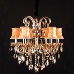 Lustre Gold Led Crystal Chandelier Lighting (WH-CY-44)