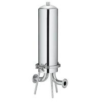 Buy cheap Sanitary Stainless Steel 304/316L Bottom Cartridge Filter Housing for Liquid Filtration product