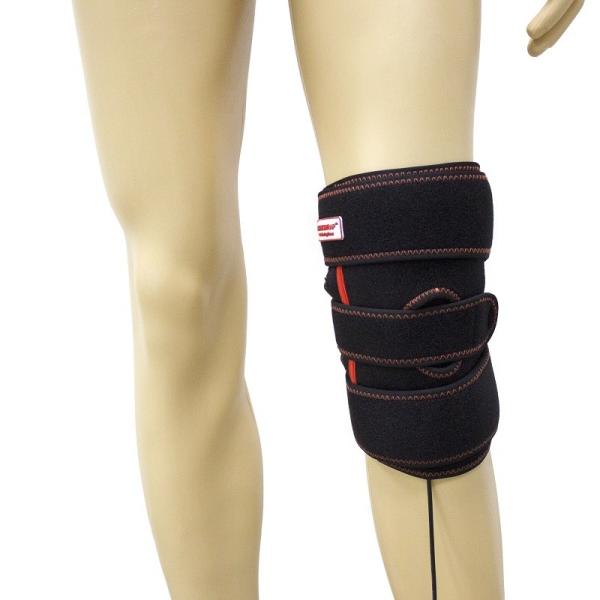 Buy cheap 24W Electric Knee Heating Pad , Neoprene Heat Therapy Knee Wrap Brace from wholesalers