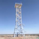Bolts Connection Steel Plate Military Guard Tower