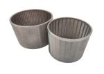Length 3000mm OD 320mm Wire Wrapped Well Casing Screen Heat Resistant
