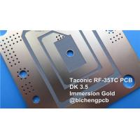 Buy cheap RF-35TC 35um Copper 132x58mm Dual Layer PCB High Thermal Conductivity product