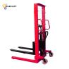 Buy cheap Fork Height 85mm Hydraulic Stacker Manual Straddle Pallet Stacker from wholesalers