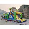 Buy cheap Outdoor Commercial Jungle Shark Inflatable Obstacle Course For Kids And Adults Fun from wholesalers