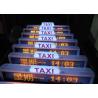 Buy cheap P10 Moving Taxi LED Display , 96 x 16 Pixel IP65 Multi Color LED Display from wholesalers