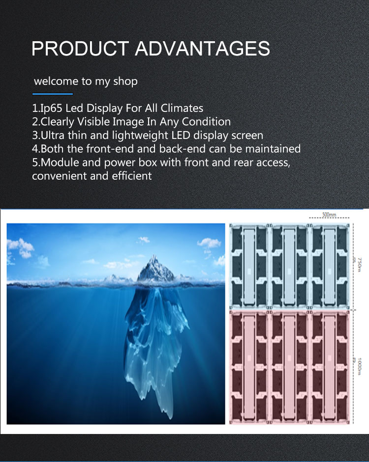 Waterproof Digital P3 Outdoor Smd Fixed LED Display For Commercial Advertising Market
