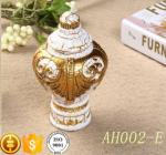 Classical delicate PP plastic curtain rod finials for home decoration