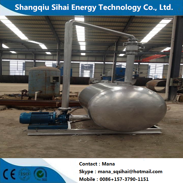 Vacuum Waste Oil Recycling to Diesel Distillation Plant 7.2-9 Tons Output in 24 Hours