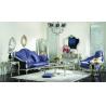 Buy cheap Dark Blue Luxury Living Room Furniture Sectional Velvet Modern American Sofas Sets from wholesalers