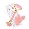 Buy cheap 14.5cm Skin Revitalizer Rose Quartz Jade Massage Roller For Face Massage from wholesalers