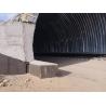 Buy cheap 4mm Corrugated Steel Drain Culvert Silo Roll Forming Machine with 15T Hydraulic Decoiler from wholesalers