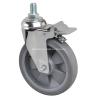 Buy cheap Bearing Type Ball Bearing 6" 110kg Threaded Brake TPE Caster 5746-57 for Heavy Duty from wholesalers