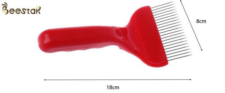 Red Thick Handle Honey Uncapping Tools Hive Tools Beekeeping Uncapping Fork