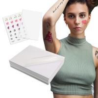Buy cheap White Paper Decoration Direct Waterproof Printable Temporary Tattoo Transfer product