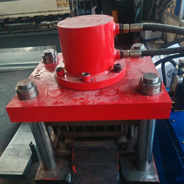 Buy cheap Cutting Type Hydraulic Cylinder Cable Tray Making Machine For High Tensile Steel Material from wholesalers