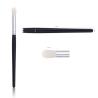 Buy cheap Matte Black Wooden Handle Eyeshadow Makeup Brush Set 150-180mm from wholesalers