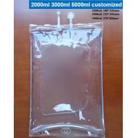 Buy cheap Large Volume 2000ml 3000ml 5000ml 7mm veterinary Disposable PVC Infusion IV Bag product