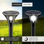 150W Landscape Solar Led Patio Lights , Solar Powered Patio Lights Flame Lawn