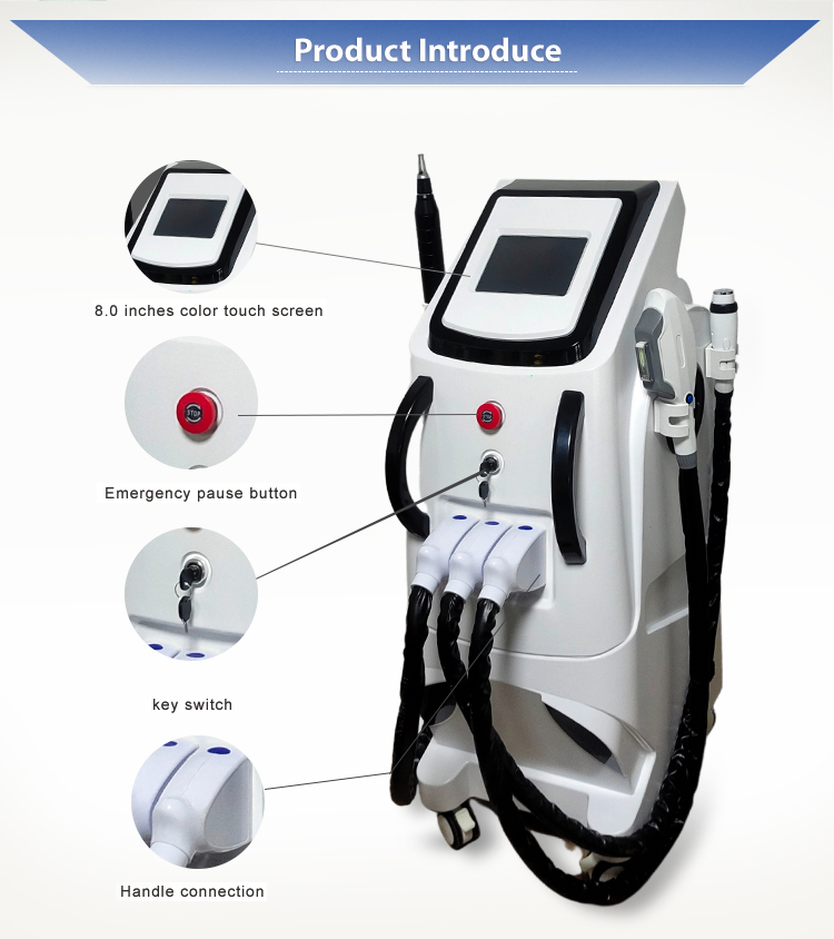 D-813 IPL 3 In 1 multifunctional OPT Beauty Machine Pigment Removal device RF Skin Lift Whitening equipment for women