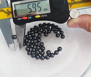 Buy cheap 5.953mm Gas Pressure Silicon Nitride Ceramic Bearing Balls from wholesalers