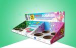 Professional Cardboard Pdq Display Box / Pdq Counter Display For Selling Bowels