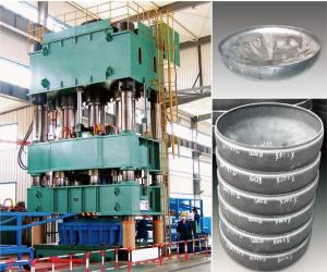 Wholesale Vertical Hydraulic Press Machine 1000 Ton For Max 1000 Mm Round And Ellipse Dish End from china suppliers