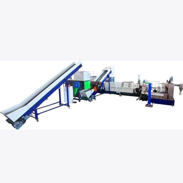 Buy cheap Two Stage Pelletizing Machine PP / PE Film Recycling Line ML Pelletizing Machine 600kg - 800kg Per Hour from wholesalers