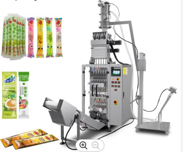Buy cheap 32mm Powder Sachet Packaging Machine 4 Lane For Coffee Milk And Tea from wholesalers