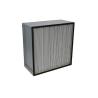 Buy cheap Fiberglass H13 Deep Pleat Cleanroom HEPA Filters / HEPA Air Filter With Separator from wholesalers