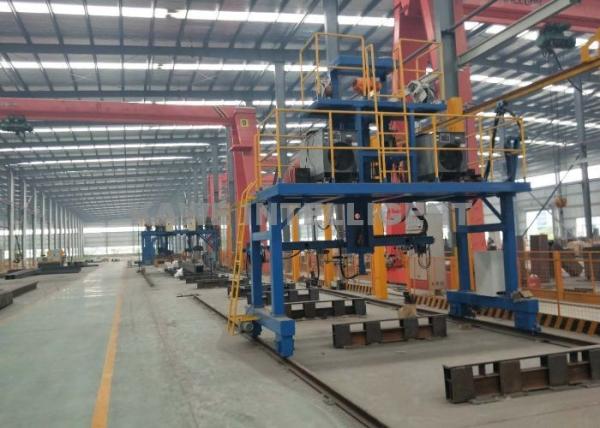 Buy cheap Single Head H Beam Gantry Welding Machine Steel Plate Joint Auto Welding Machine from wholesalers