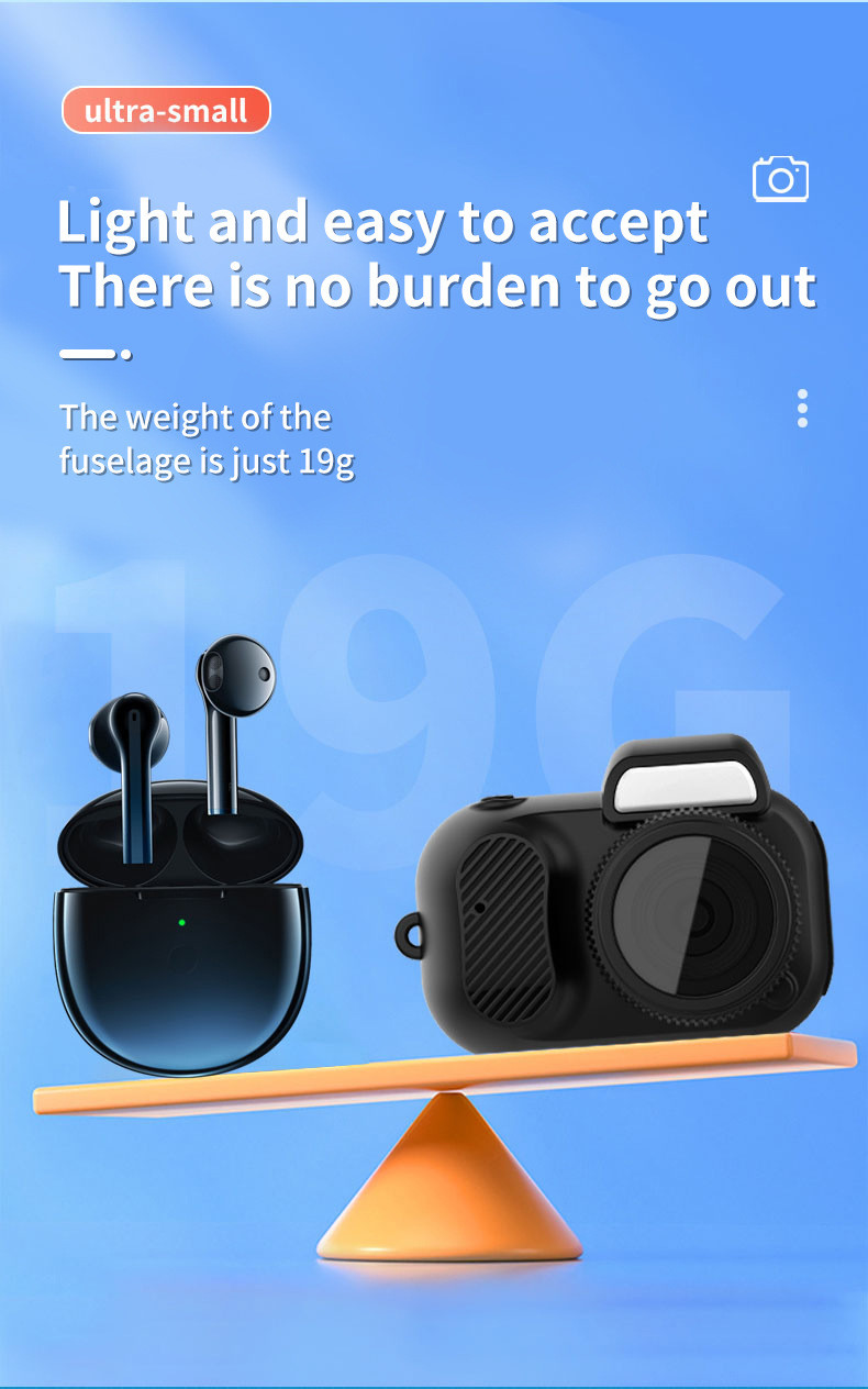 High-Definition Mini Camera Comes With 8 Filters Video Loop Super Long Range Y3000