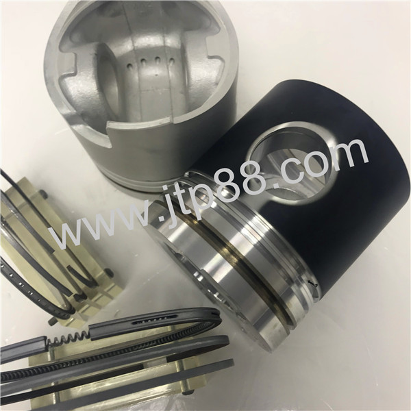 DA640 ISUZU Excavator Diesel Engine Piston 4 Rings High Temperature Resistant