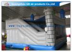 Outdoor Grey Inflatable Jumping Castles , Inflatable Dragon Combo Bouncy Castle