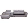 Buy cheap Convenient Living Spaces Leather Sofa Leisure Style Equipped Practical Coffee Table from wholesalers