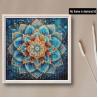 Buy cheap Flower Full Drill Diamond Painting Set Round Rhinestone DIY Diamond Art Kits For Adults from wholesalers