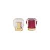 Buy cheap Crimpless Square Luxury Transparent Aluminum Cosmetic Bottle Cologne Caps from wholesalers