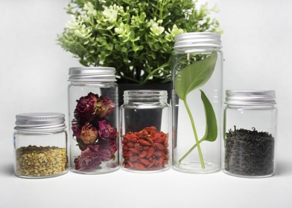 Buy cheap 50ml 100ml 150ml Wide Mouth High Borosilicate Glass Bottle Jar Container from wholesalers