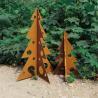 Buy cheap Special Garden Decorative Laser Cut Corten Steel Christmas Tree for Xmas Holiday from wholesalers