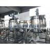 Buy cheap Fixed Type Tomato Ketchup Making Machine , 1000L Vacuum Emulsifying Mixer from wholesalers