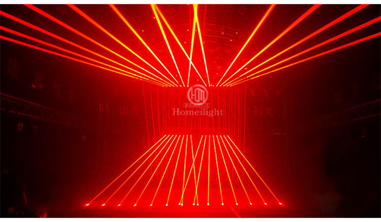 Stadium Laser Light Projector for Party Light KTV LED Disco Nightclub 8 Eye Red Color