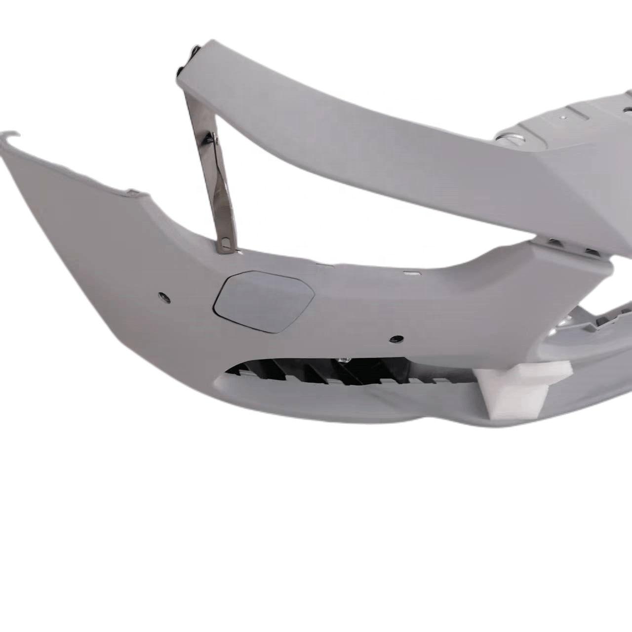2013-2017 Ghibli Front Bumper With Headlight Spray Cap And Radar Hole Standard Design
