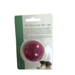 Flashing Light ABS EVA Cute Pet Toys Interactive Rolling Ball Hollow Sound
