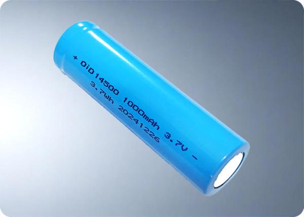 Buy cheap Customized 14500 3.7 V Battery Rechargeable 1000mAh Lithium Ion Battery 1C Charge 3C Discharge from wholesalers