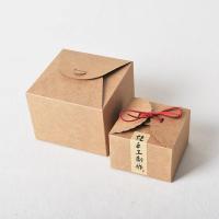 Buy cheap Soap 350gsm Packaging Kraft Paper Box Recycle Handmade Vintage Cardboard Craft product