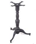 Cast Iron Fashionable Restaurant Table Bases 28''/41'' Height Black Powder