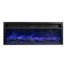 Buy cheap 47'' Metal Framed Freestanding Electric Fireplace Bluetooth Technology from wholesalers