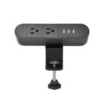 Buy cheap America Desktop Clamp Power Strip 3outlet and 3USB ETL passed from wholesalers